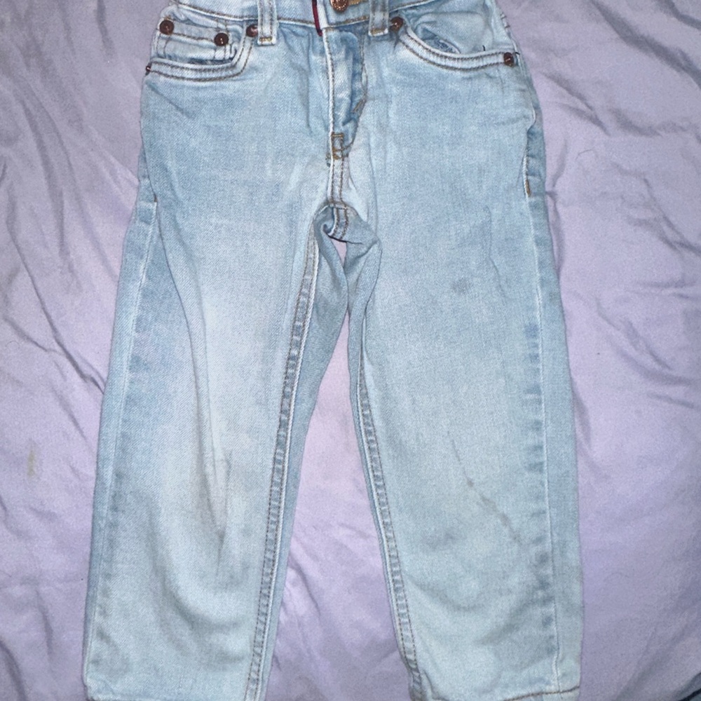 Levi's Kids Blue Straight Jeans Classic Style